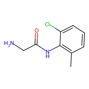 2-amino-N-(2-chloro-6-methylphenyl)acetamide structure