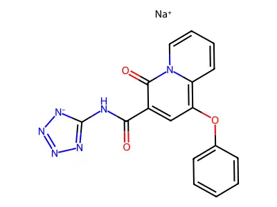 Quinotolast sodium structure
