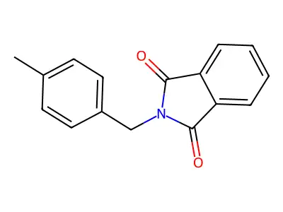 2-(4-Methylbenzyl)isoindoline-1,3-dione structure