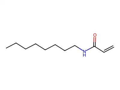 2-Propenamide, N-octyl- structure