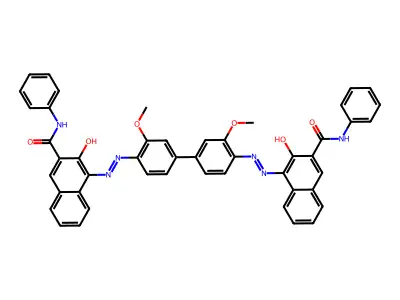 Pigment Blue 25 structure
