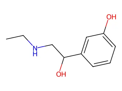 Etilefrine Hydrochloride structure