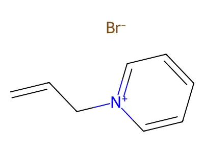 Pyridinium, 1-(2-propen-1-yl)-, bromide (1:1) structure