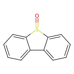 Dibenzothiophene sulfoxide structure