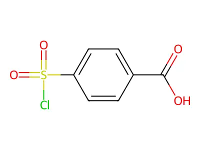 4-(Chlorosulfonyl)benzoic acid structure