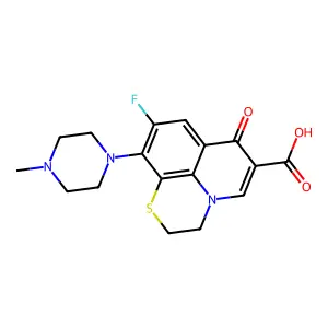 Rufloxacin structure