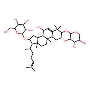 Hebevinoside VI structure