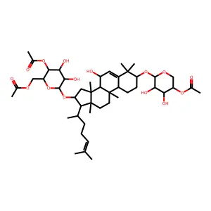 Hebevinoside VIII structure