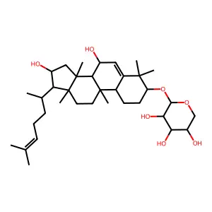 Hebevinoside IX structure