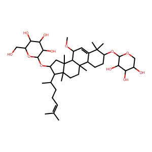 Hebevinoside X structure
