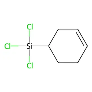 Cyclohexenyltrichlorosilane structure