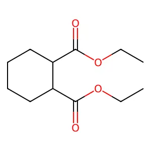 1,2-Diethyl 1,2-cyclohexanedicarboxylate structure