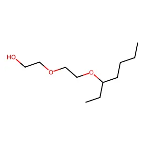 Ethanol, 2-(((1-ethylpentyl)oxy)ethoxy)- structure