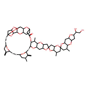 Homohalichondrin B structure