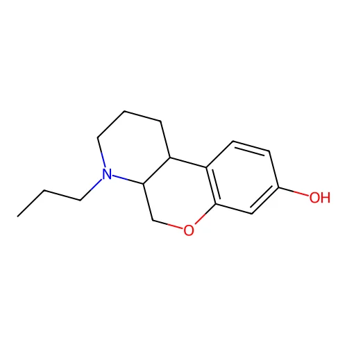 4-Propyl-1,2,3,4a,5,10b-hexahydrochromeno[3,4-b]pyridin-8-ol structure