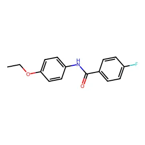 N-(4-ethoxyphenyl)-4-fluorobenzamide structure