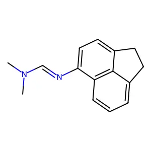 N'-(5-Acenaphthenyl)-N,N-dimethylformamidine structure