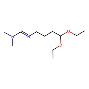N'-(4,4-Diethoxybutyl)-N,N-dimethylformamidine structure