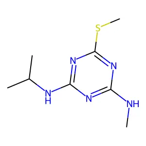Desmetryn structure