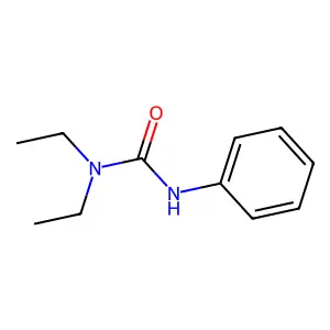 N,N-Diethyl-N'-phenylurea structure