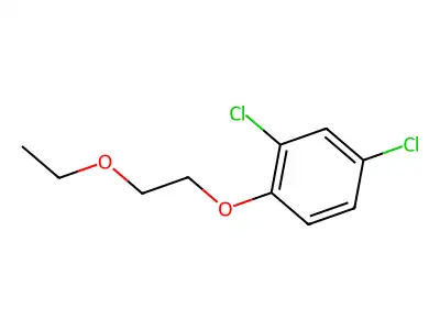 Ethane, 1-(2,4-dichlorophenoxy)-2-ethoxy- structure