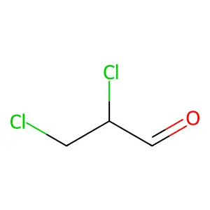 2,3-Dichloropropionaldehyde structure