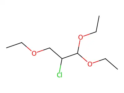 2-Chloro-1,1,3-triethoxypropane structure