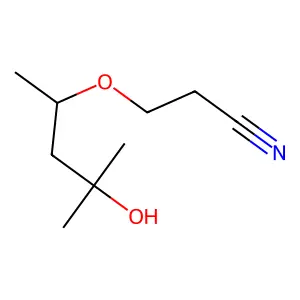 2-Pentanol, 4-cyanoethoxy-2-methyl- structure