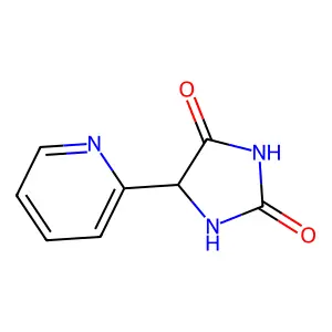 5-(Pyridin-2-yl)imidazolidine-2,4-dione structure