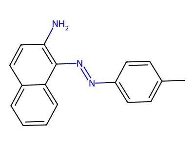 1-[(E)-(4-Methylphenyl)diazenyl]naphthalen-2-amine structure