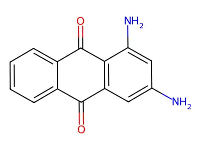 1,3-Diaminoanthracene-9,10-dione structure