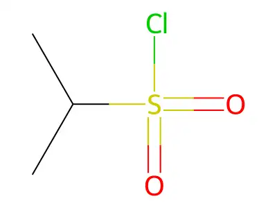 2-Propanesulfonyl chloride structure