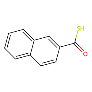 naphthalene-2-carbothioic S-acid structure