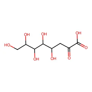 3-Deoxy-D-Manno-Octulosonic Acid structure
