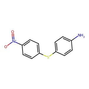 4-(p-Nitrophenylthio)aniline structure