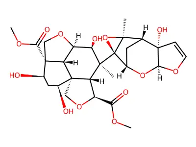 Azadirachtol structure
