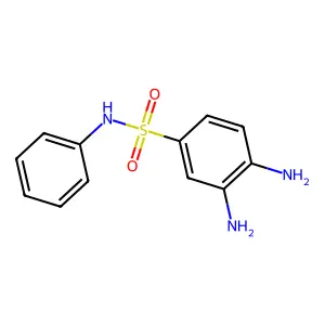 3,4-diamino-N-phenylbenzenesulfonamide structure