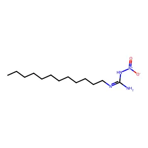 Guanidine, 3-dodecyl-1-nitro- structure