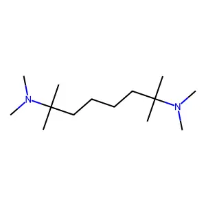1,6-Heptanediamine, N,N,N',N',1,1,6-heptamethyl- structure