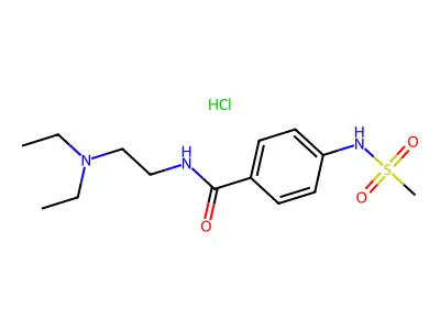 Sematilide Hydrochloride structure