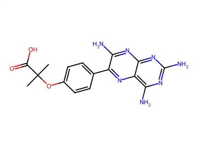 4-(2-Carboxy-1-methylethoxy)triamterene structure