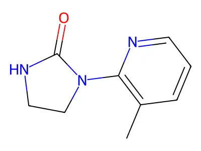 2-Imidazolidinone, 1-(3-methyl-2-pyridyl)- structure