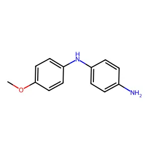 1,4-Benzenediamine, N1-(4-methoxyphenyl)- structure