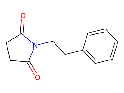 2,5-Pyrrolidinedione, 1-(2-phenylethyl)- structure