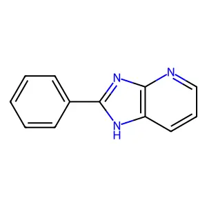 2-Phenylimidazo(4,5-b)pyridine structure