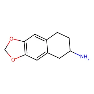 5,6,7,8-Tetrahydronaphtho[2,3-d][1,3]dioxol-6-amine structure