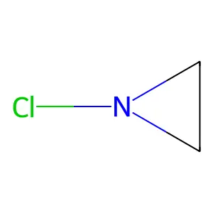 1-Chloroaziridine structure