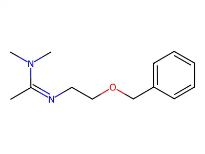 N'-(2-(Benzyloxy)ethyl)-N,N-dimethylacetamidine structure
