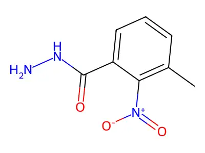 3-Methyl-2-nitrobenzhydrazide structure