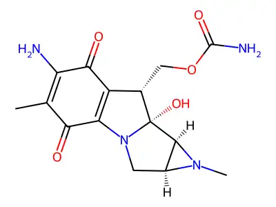 Mitomycin D structure